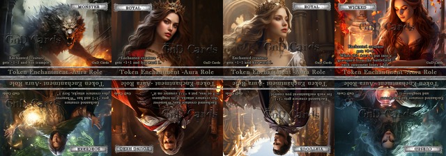 Pack of Enchantment Role Tokens